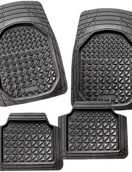 CarFashion Universal-Fußmatten Allwetter Auto-Fußmatten Set Mugello ActiveCross, XXL Schalenmatten (4 St), universal passend Kombi/PKW, universal passend, zuschneidbar, hoch belastbar, rutschsicher