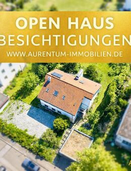 Architektonisch ansprechendes Einfamilienhaus mit großzügigem Garten und Wellnessbereich mit Pool - Lappersdorf