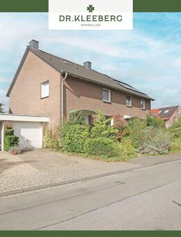 Doppelhaushälfte mit Westgarten im beliebten Rumphorstviertel in Münster - Münster