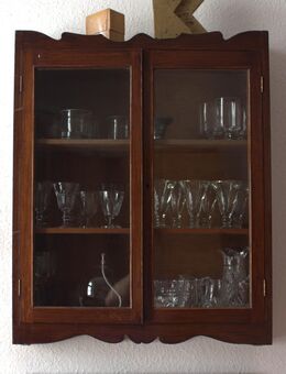 Hängevitrine/Küchenvitrine um 1900 - Köln