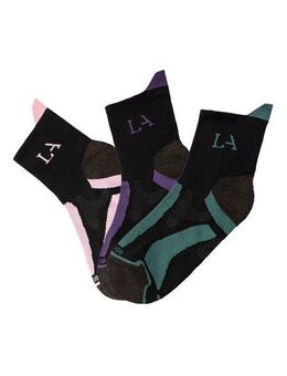 LASCANA ACTIVE Wandersocken (Packung, 3-Paar) mit verstärkten Belastungszonen