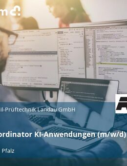 Senior Koordinator KI-Anwendungen (m/w/d) - Landau (Pfalz)