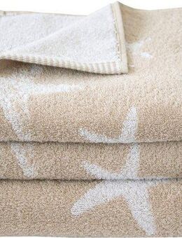 Dyckhoff Handtuch Set Maritim, Starfish, Frottier (Set, 3-St), 2 Handtücher (50x100cm), 1 Duschtuch (70x140cm)