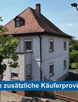 Klassisches Ein-/Zweifamilienhaus mit ansprechendem Gartengrundstück und Garage - Mainaschaff