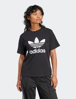 adidas Originals T-Shirt TREFOIL TEE Basic Shirt mit großem Trefoil Logoprint