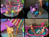 Barbie | Puppen | SET | Hund | Kinderwagen | Kinderbett | GUT - Dresden