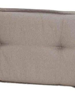 Madison Bankauflage Panama, 110 cm, passend für 2er Bank, 110cm, passend für 2er Bank, taupe