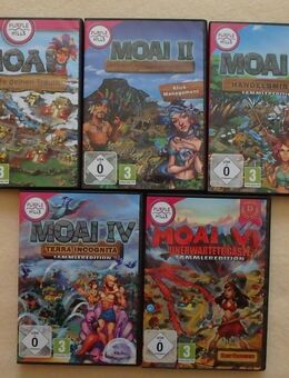 MOAI I – IV+VI (Klickmanagementspiele - Abenteuer) mit Sammlereditionen - Dresden