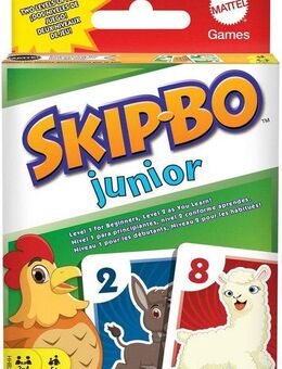 Mattel games Spiel Skip-Bo Junior, Kartenspiel