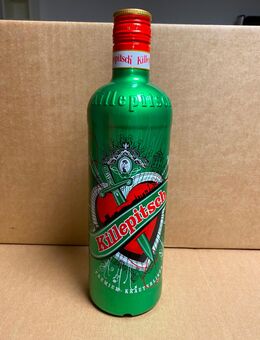 Killepitsch Sammlerflasche Barflasche Edition für Mercedes-Benz in grün original verschlossen RARITÄT - Berlin