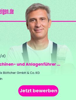 Maschinen- und Anlagenführer (m/w/d) in der PU-Beschichtung - Köln