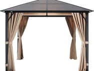 KONIFERA Pavillon Aruba 2.0, mit 4 Seitenteilen, in Sockelmaß: 300x300 cm oder 365x300 cm