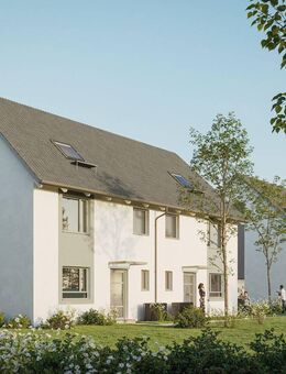 Moderne Doppelhaushälfte im KfW 40-Standard-Reale Grundstücksteilung - 2 PKW-Stellplätzen - Gernsheim (Schöfferstadt)