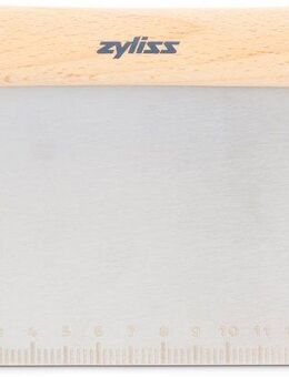 zyliss Teigspachtel, aus Buchenholz/Edelstahl