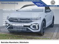 VW T-Roc Cabriolet, 1.5 TSI R-Line OPF, Jahr 2022 - Mannheim