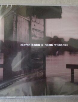 STEFAN BAUER "Silent Witness" feat. Charlie Mariano (World Jazz) sealed CD - new! - Groß Gerau