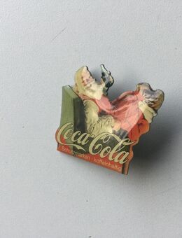 Coca-Cola Sammler Pin Santa im Sessel - Fulda