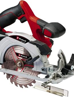 Einhell Akku-Handkreissäge TE-CS 18/150 Li-Solo Power X-Change (18 V, Li-Ion, Ø150 x Ø10 mm Sägeblatt, Schnitttiefe Neigungswinkel werkzeuglos einstellbar, LEDs, ohne Akku und Ladegerät) Set 34251 - Wuppertal
