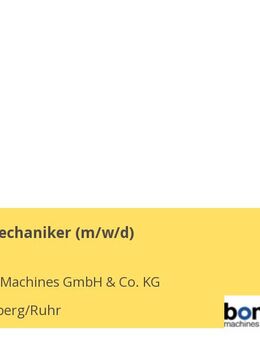Industriemechaniker (m/w/d) - Fröndenberg (Ruhr)