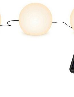 my home LED Solarleuchte Orlaith, LED-Solar Kugelleuchten, 3er Set, Tageslichtsensor, LED fest integriert, Warmweiß, mit Erdspießen