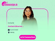 Content Director (w/m/d) - Frankfurt (Main)
