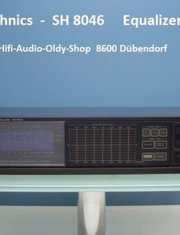 T E C H N I C S    -    Equalizer    SH - 8046 Typ Grafischer Entzerrer Frequenzgang 10 Hz bis 50 kHz -1dB Gesamtklirrfaktor - Dübendorf