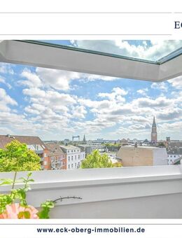 Ihr neues Zuhause über den Dächern Kiels / 3 Zimmer-Dachgeschosswohnung mit Panoramaausblick - Kiel