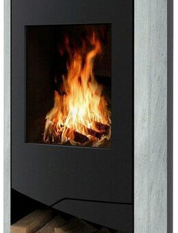 Wamsler Kaminofen Kaminofen N-Line Naturstein, 5 kW, Zeitbrand
