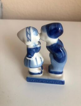 Porzellan Figur Kinder Kuss Handgemalt Dänemark - Bremen
