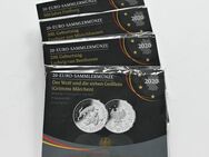 4 x 20 Euro-Sammlermünzenset BRD 2020 alle 4 Ausgaben PP/Spiegelgl. Neu u. OVP - Büren