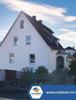 VR IMMO: Zuhause mit Herz- gepflegtes Ein- Zweifamilienhaus in guter Lage von Netphen! - Netphen