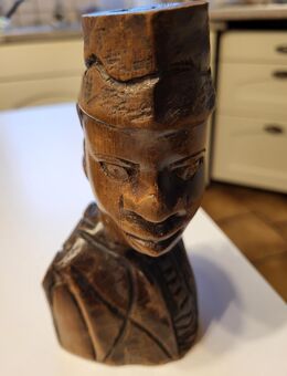 Büste aus Holz - Bedburg Zentrum