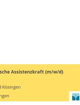 Kaufmännische Assistenzkraft (m/w/d) - Bad Kissingen