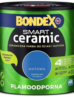 Bondex Keramik-Wandfarbe 2,5 l mattblau - Wuppertal