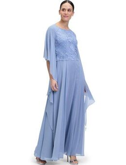 Vera Mont Multifunktionstuch Vera Mont Damen Chiffonstola mit Volant, Nahtführung