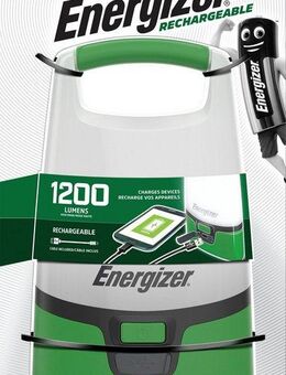 Energizer Laterne Camping Light Rechargeble, Camping Licht/Lampe, wiederaufladbar über USB