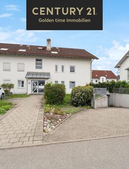 Wohlfühl-Dachgeschosswohnung mit 3 Zimmern, Tiefgarage und Balkon - Raumwunder in Waldkraiburg! - Waldkraiburg