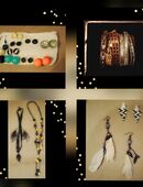 Modeschmuck Ohrringe, Armband, Halskette Flohmarktartikel in 88521