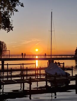 Sonnenuntergang gemeinsam genießen - Düsseldorf