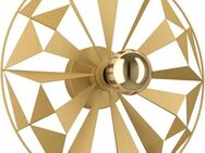 EGLO Deckenleuchte CASTANUELO, Leuchtmittel wechselbar, ohne Leuchtmittel, Deckenleuchte in gold aus Stahl - exkl. E27 - 40W