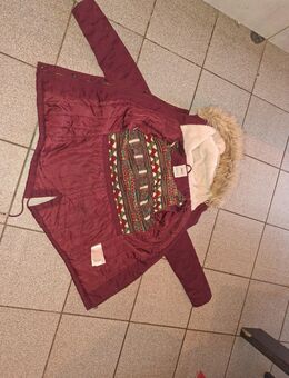 Only ONLY parka Mantel Gr 146 152 Wein Rot Top Zustand mit Kapuze Wintermantel - Heinsberg