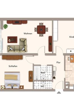 3 Zimmer Wohnung in Radolfzell - Radolfzell (Bodensee)