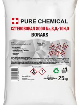 BORAX REINES BORAX NATRIUMTETRABORANAT AR 25kg - Wuppertal