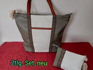 Tasche, Shopper mit kleiner Tasche, 2tlg. Set, neu - Immenhausen