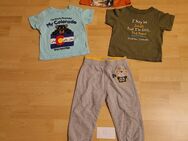 Jungen Jogginghose,Langarmshirt,2 T-Shirts Gr.98 - Unna