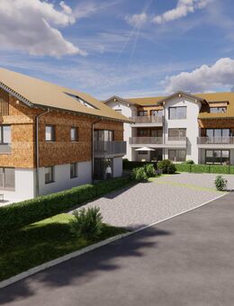 Neubau Auf der Höh - Dachgeschoßwohnung mit Bergblick! - Oberstaufen