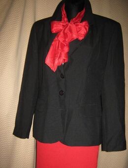 NEU* Klassischer * VINTAGE * Anzug * Kostüm * Woll- BLAZER "BARISAL"Original * Gr. 40- 42/ M * schwarz * - Riedlingen Zentrum