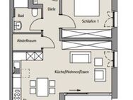 Hier können Sie entspannen - 2-Zi Wohnung mit Gartenanteil und Terrasse - Tübingen