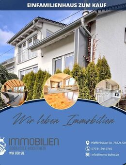 Vom ersten Blick verliebt - Wohntraum mit Garten und Wintergarten in Aach - Aach (Baden-Württemberg)
