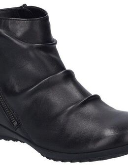 Josef Seibel Naly 61 Stiefelette Reißverschluss Stiefel, Winterstiefelette mit kleinem Absatz